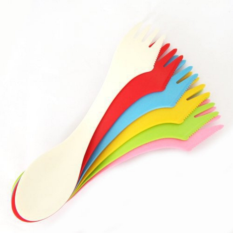 Weaning Spoon Set - Набор походной посуды 3-в-1 из 6