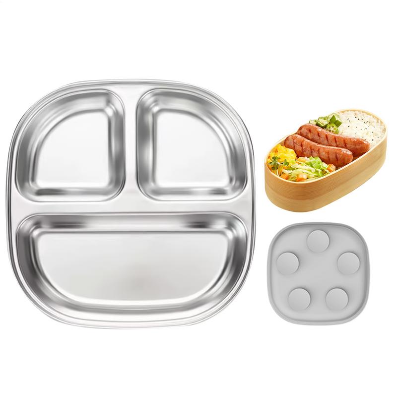 Plate Suction Toddler - Разделенные тарелки для детей, посуда для