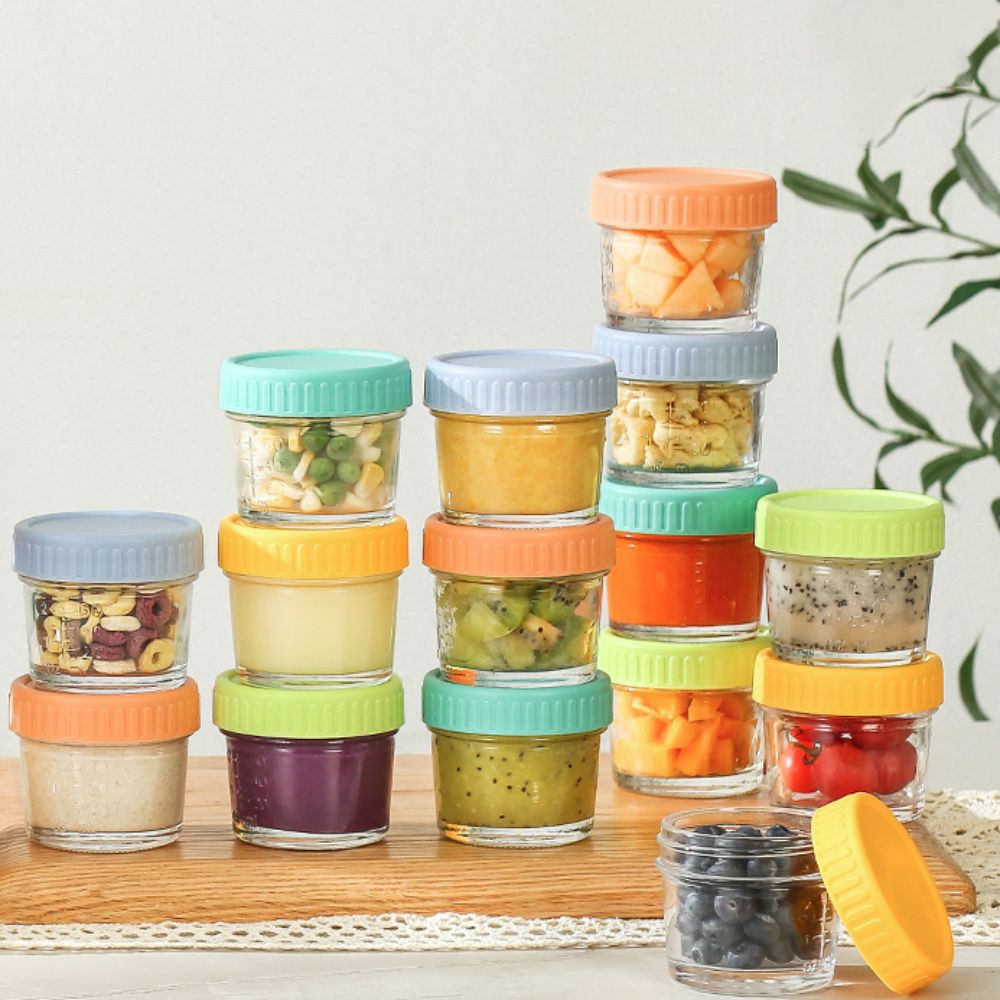Baby Food Glass - 6 шт. стеклянная банка для детского