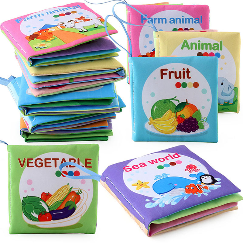 Baby Food For 6 Months - Детские тканевые книги, развивающие игрушки для