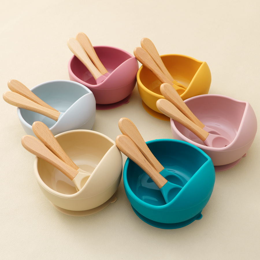 Plate Suction Toddler - Mamaplan 3 шт. детский силиконовый набор