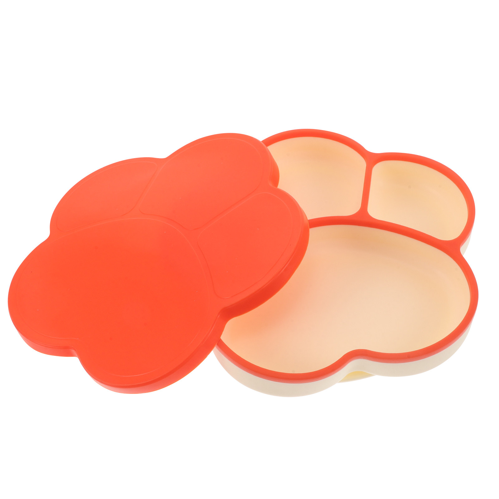 Plate Suction Toddler - Силиконовая тарелка с разделителями для малышей,