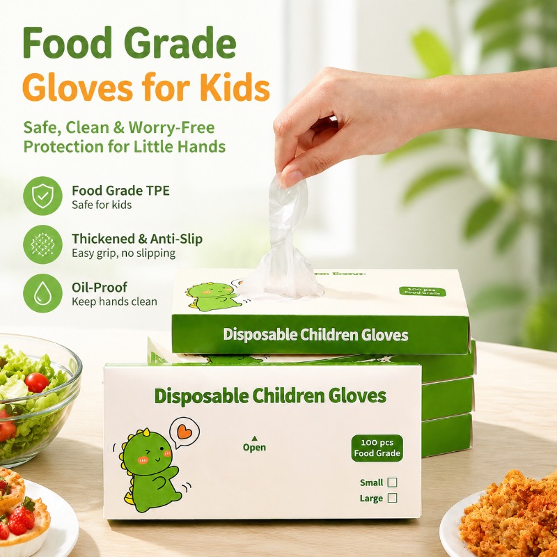Baby Food Catering - Одноразовые перчатки из ТПЭ пищевого класса