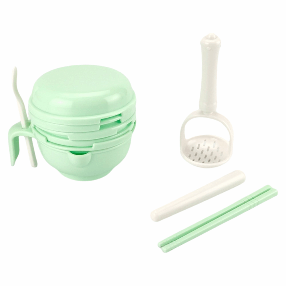 Baby Food Grinding Bowl - Сплошная цветная шлифовальная чаша для детского