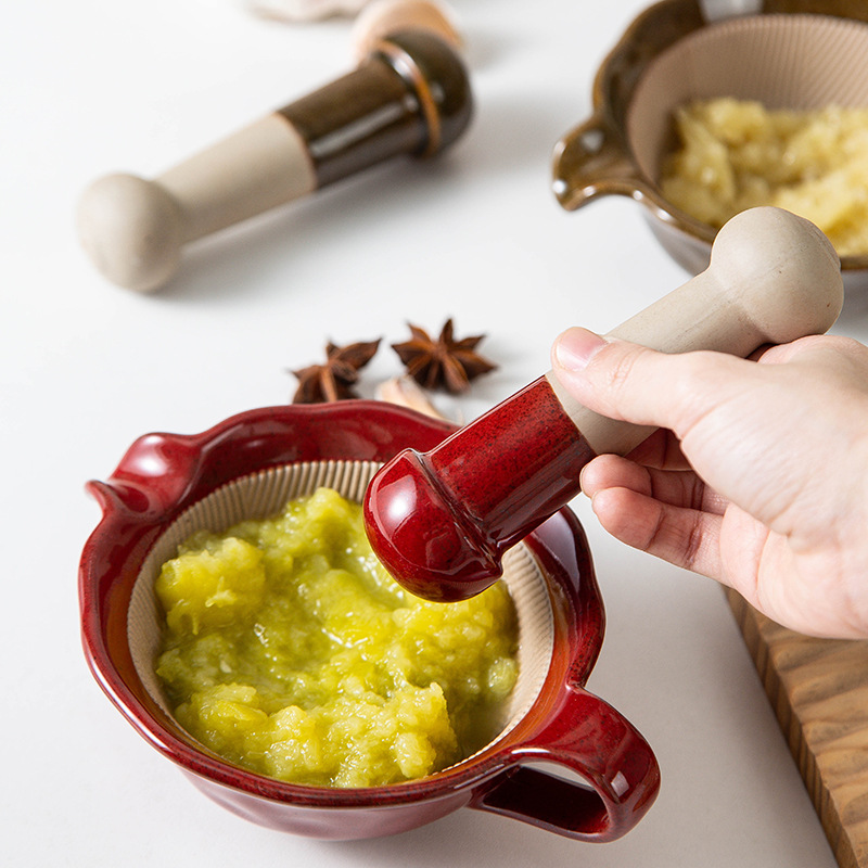 Креативная керамическая миска  – обзор и цена Baby Food Grinding Bowl
