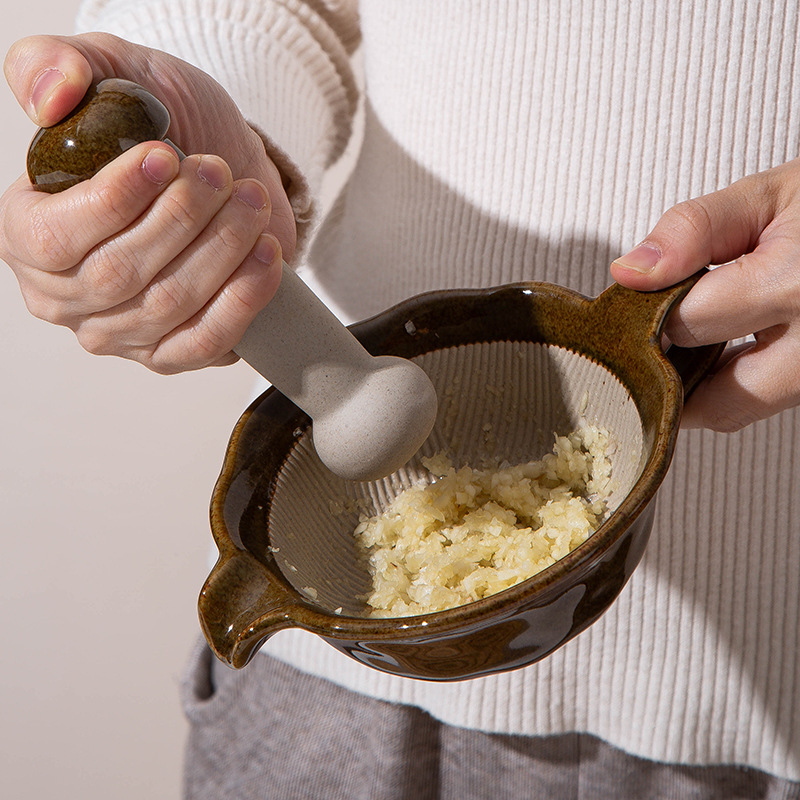Креативная керамическая миска  – обзор и цена Baby Food Grinding Bowl