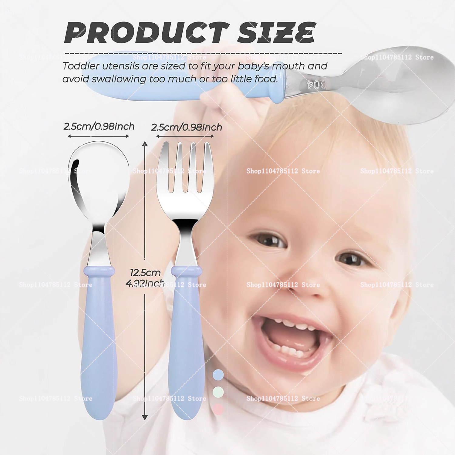 Набор столовых приборов из 2 п – обзор и цена Weaning Spoon Set