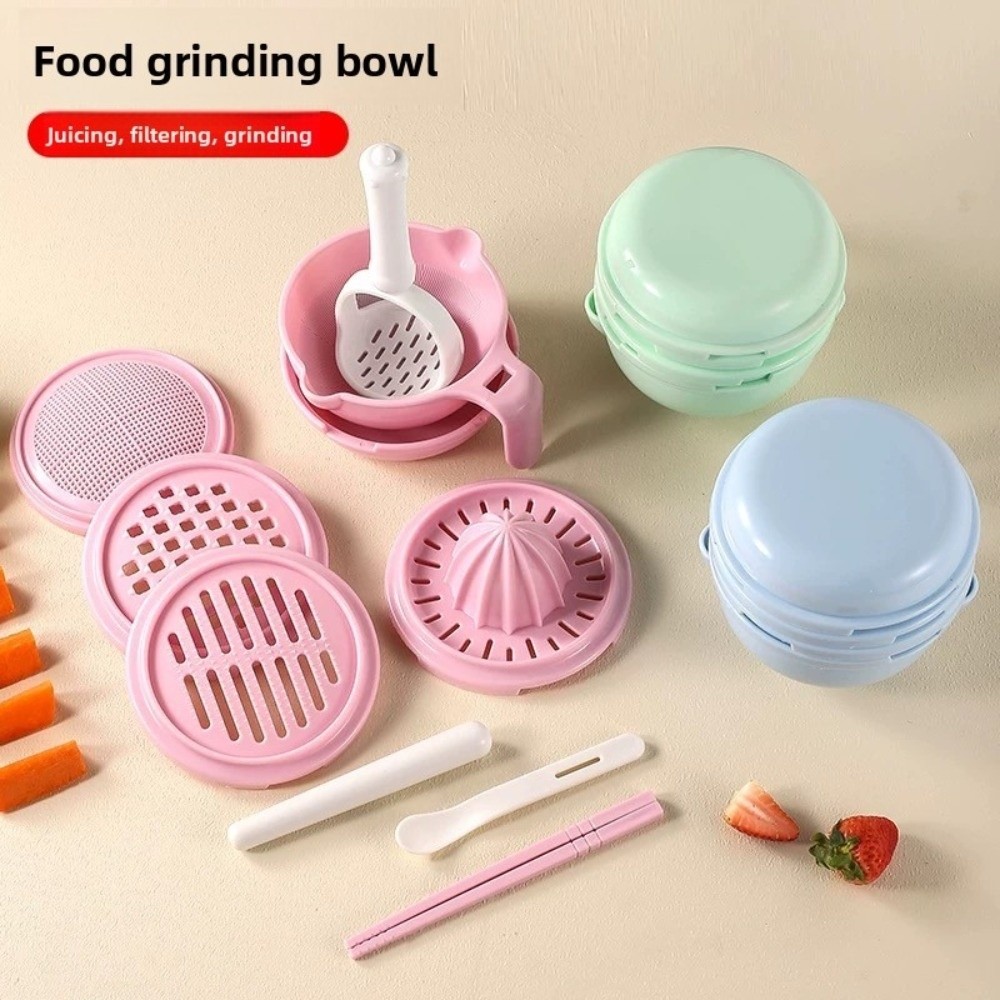 Сплошная цветная шлифовальная  – обзор и цена Baby Food Grinding Bowl