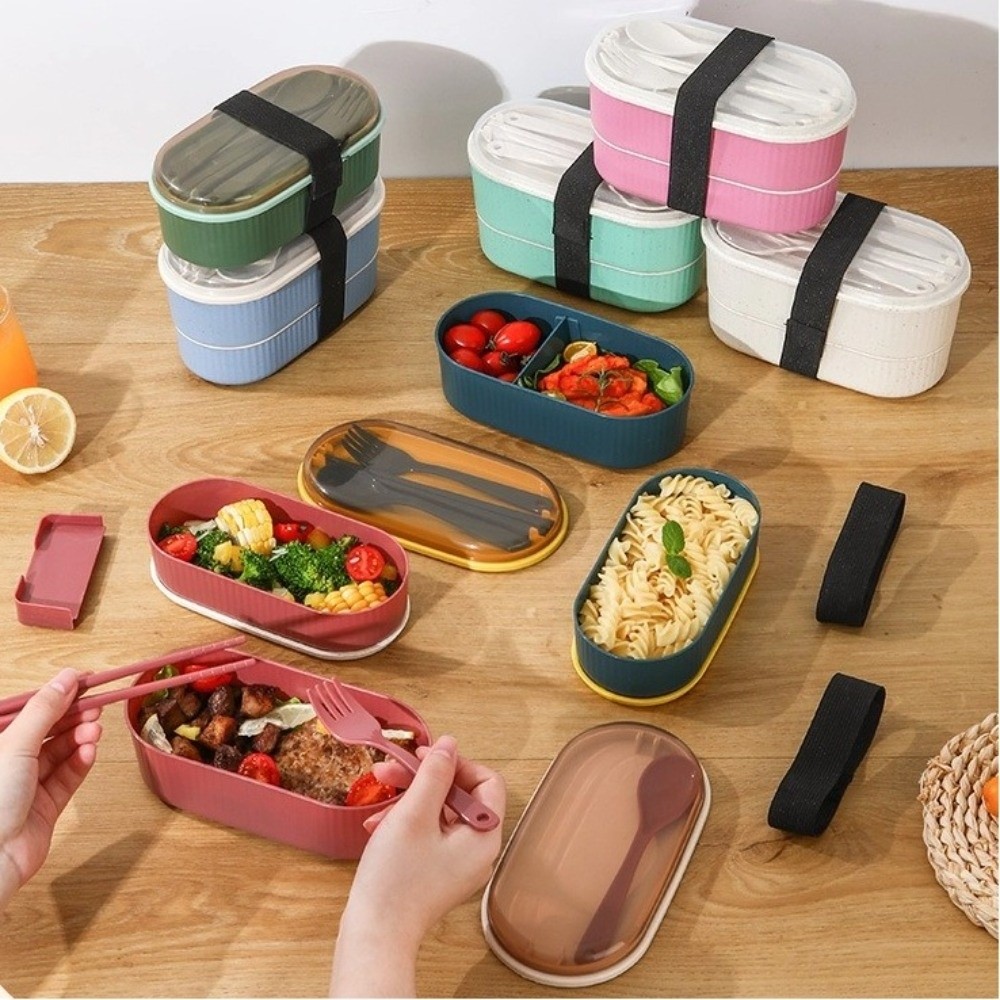 Портативный двухслойный ланч-б – обзор и цена Weaning Spoon Set