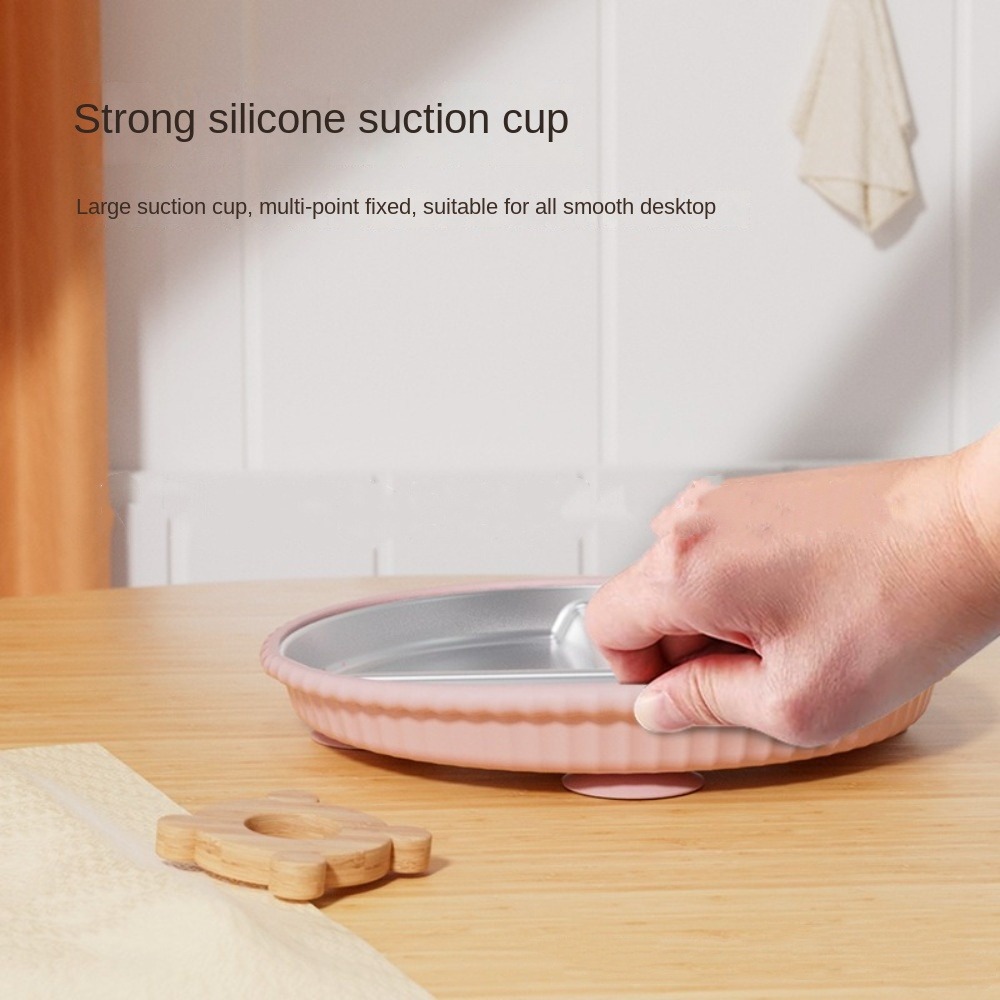 Новая нескользящая детская тар – обзор и цена Plate Suction Toddler