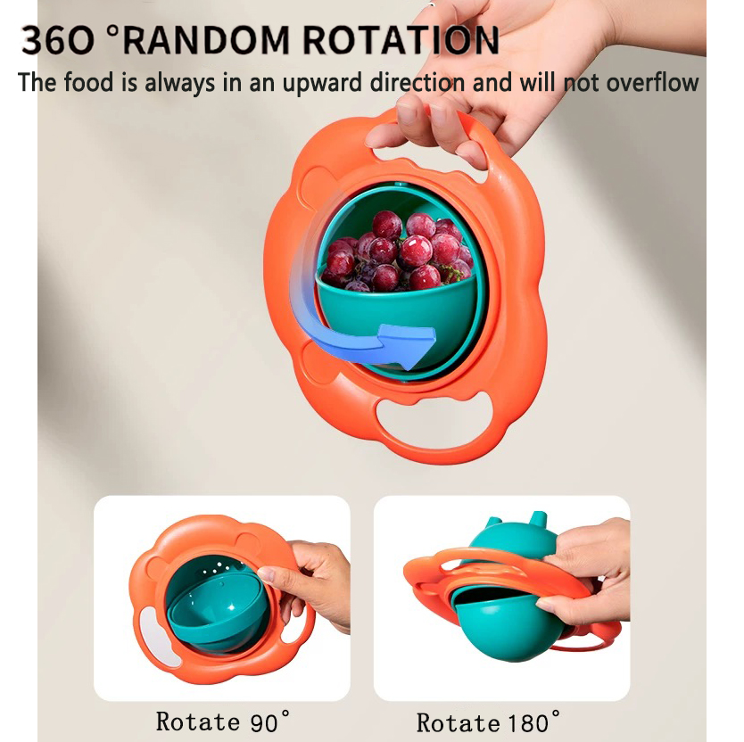 Детская чаша с гироскопом, пра – обзор и цена Baby Food Grinding Bowl
