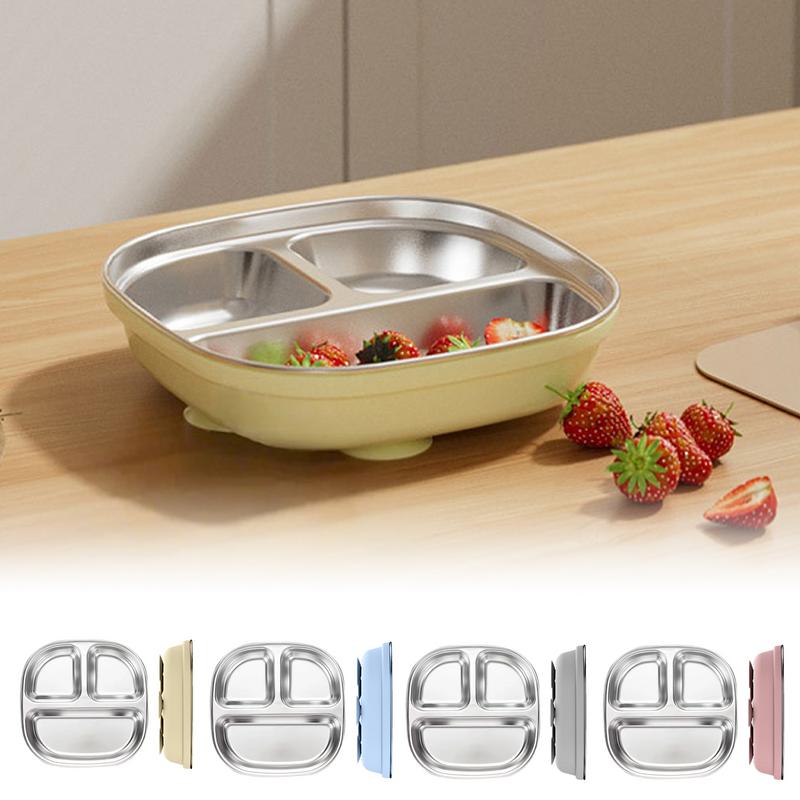 Разделенные тарелки для детей, – обзор и цена Plate Suction Toddler