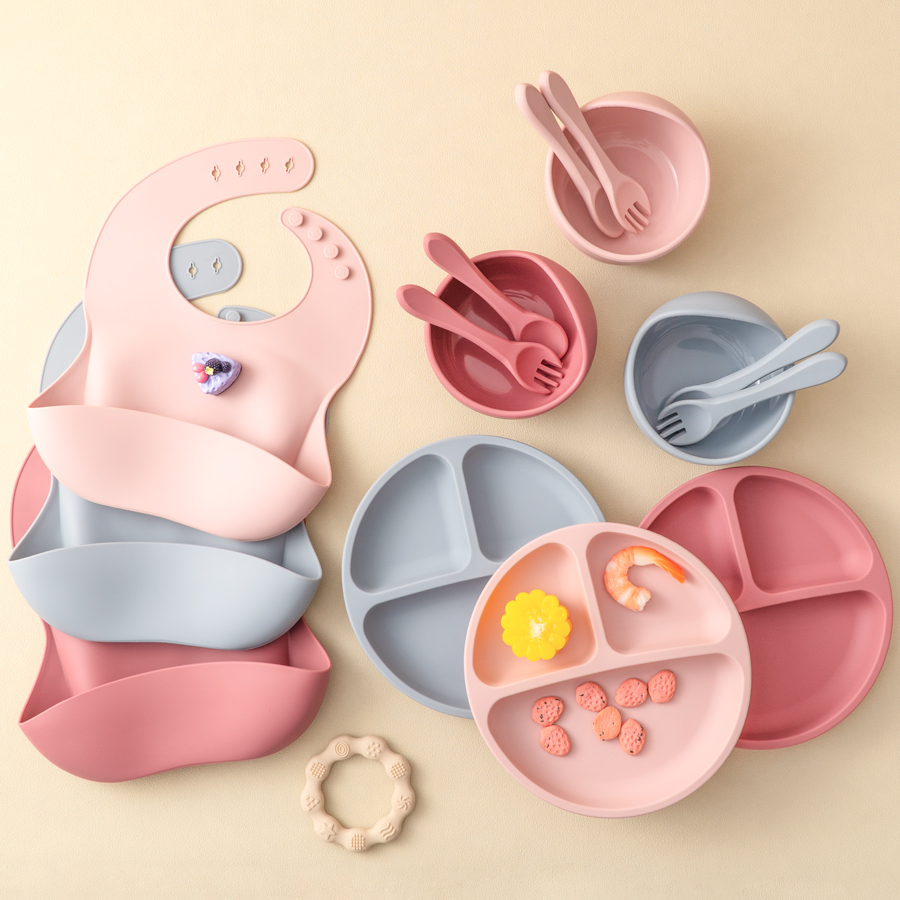 5 шт., детский силиконовый наб – обзор и цена Baby Food Menu