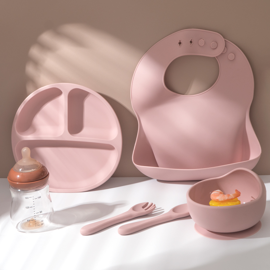 5 шт., детский силиконовый наб – обзор и цена Baby Food Menu