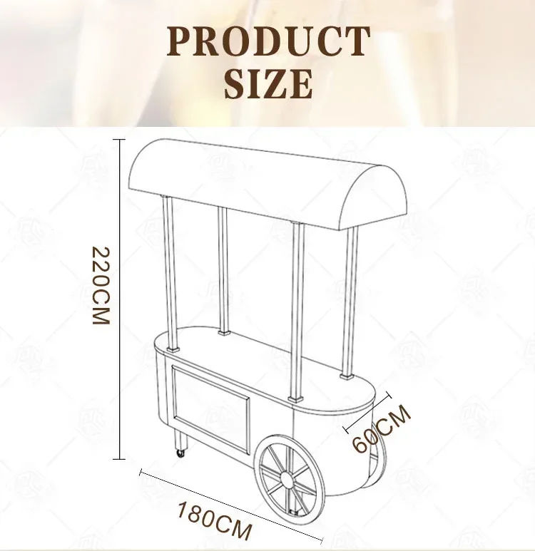 Мобильная тележка для конфет н – обзор и цена Baby Food Catering