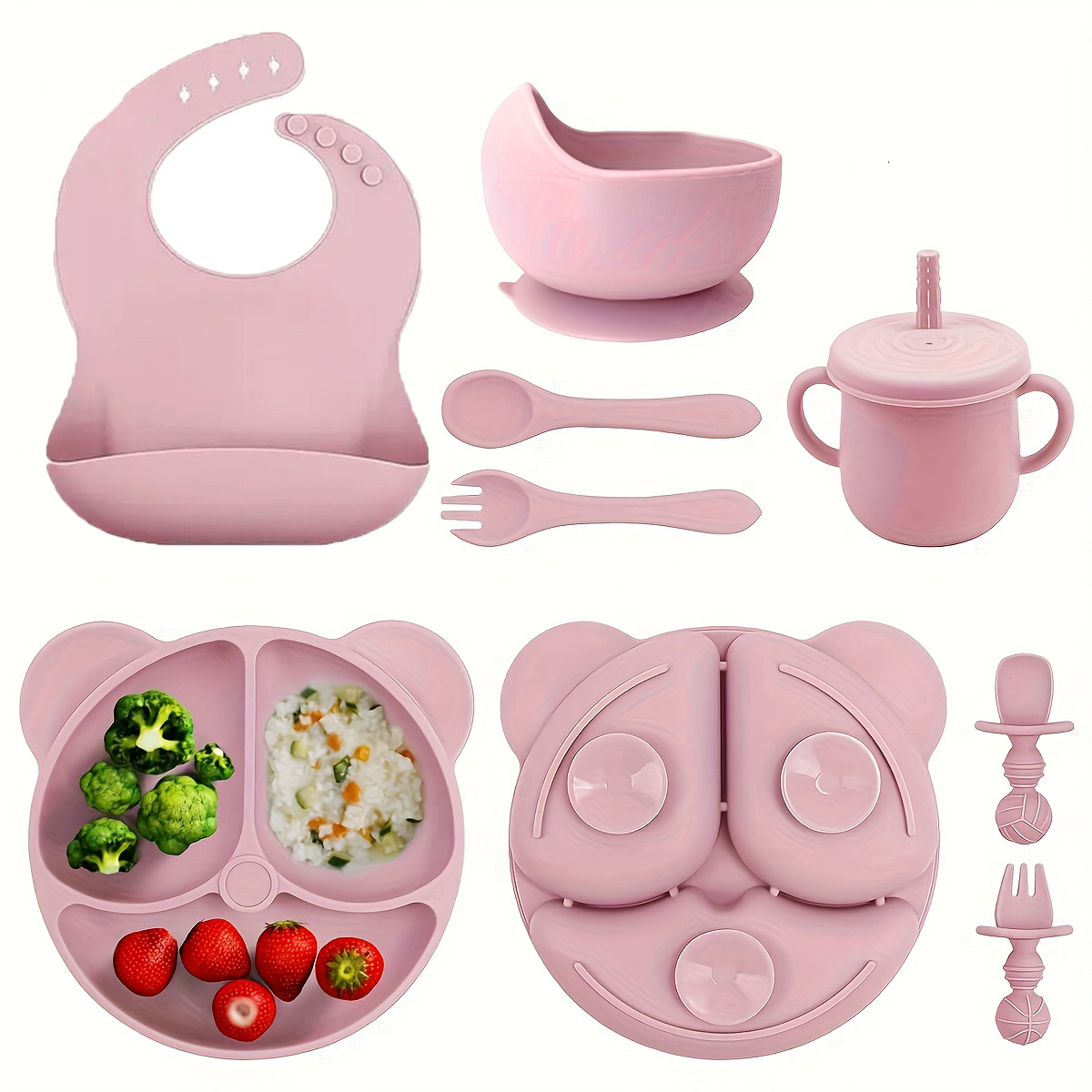 Новый силиконовый набор для ко – обзор и цена Baby Food Little Spoon
