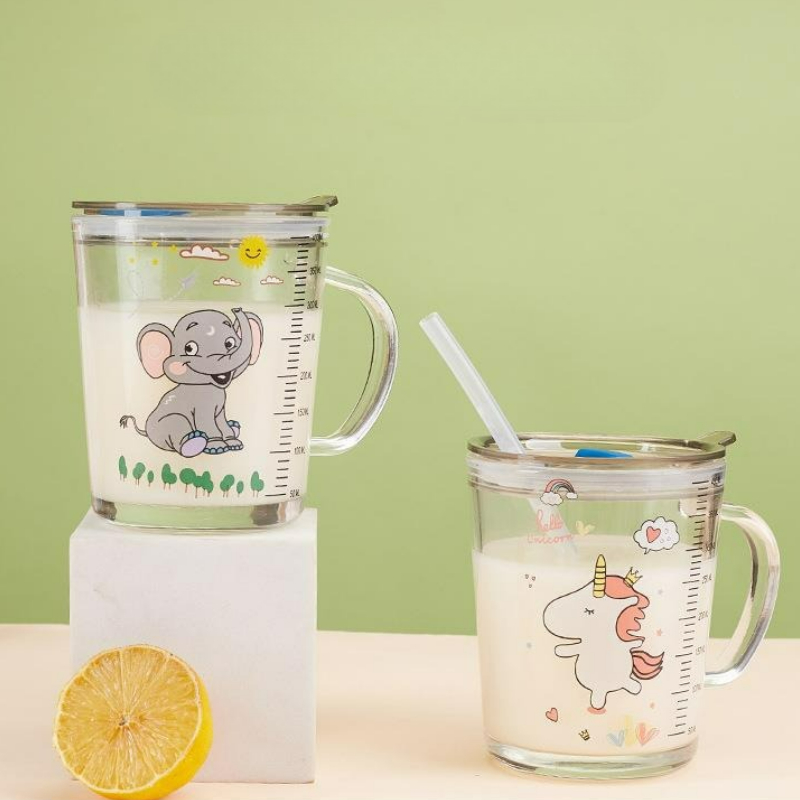 Мультяшная стеклянная кружка с – обзор и цена Baby Food Glass