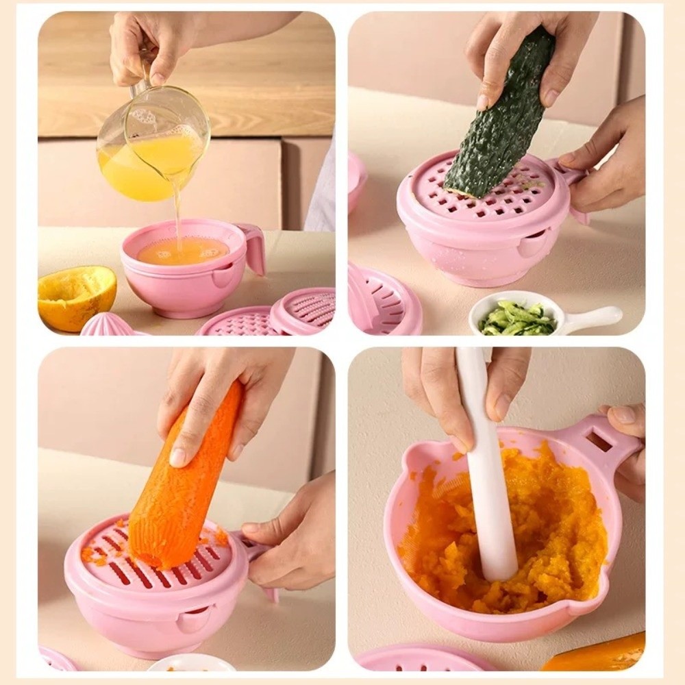 Сплошная цветная шлифовальная  – обзор и цена Baby Food Grinding Bowl