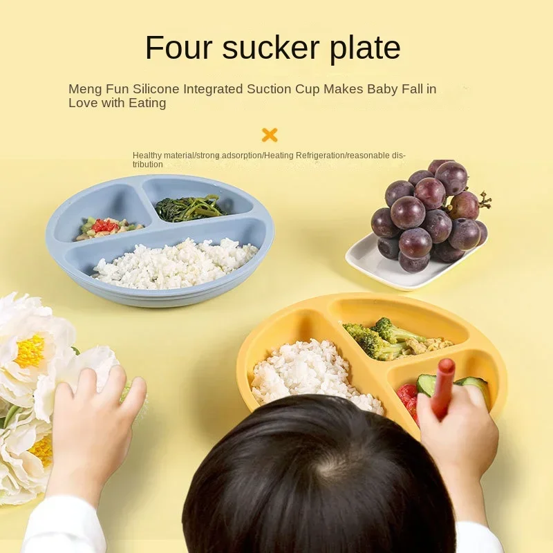 3 шт., силиконовый набор для к – обзор и цена Plate Suction Toddler