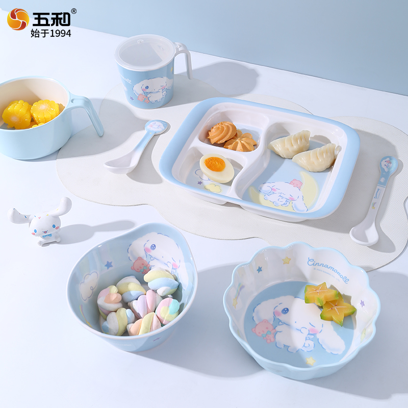 Посуда Sanrio, миска против ож – обзор и цена Baby Food Menu
