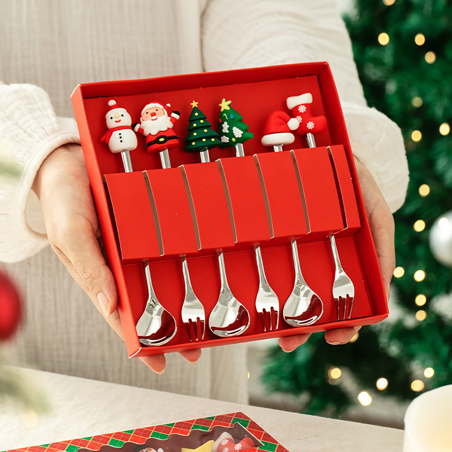 Набор креативных рождественски – обзор и цена Weaning Spoon Set